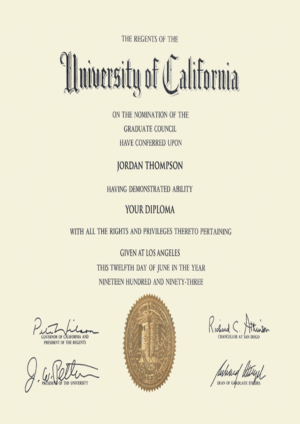 Buy college degree from The University of California, Los Angeles